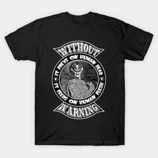 Without Warning T-Shirt by CosmicAngerDesign